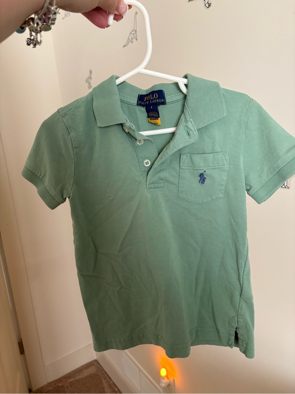 Polo by Ralph Lauren Kids Seafoam Green Short Sleeve Polo